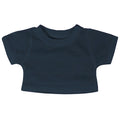 Navy - Front - Mumbles Teddy Bear T-Shirt Accessory