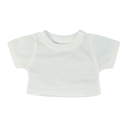Sublimation White - Front - Mumbles Teddy Bear T-Shirt Accessory