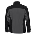 Dolphin-Black - Back - Stormtech Mens Cascades Soft Shell Jacket