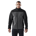 Dolphin-Black - Side - Stormtech Mens Cascades Soft Shell Jacket