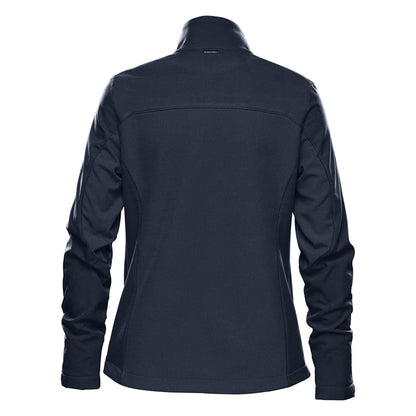 Navy - Back - Stormtech Mens Cascades Soft Shell Jacket