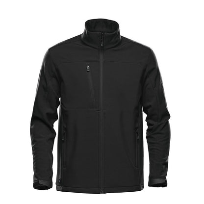 Black - Front - Stormtech Mens Cascades Soft Shell Jacket