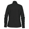 Black - Back - Stormtech Mens Cascades Soft Shell Jacket