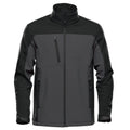 Dolphin-Black - Front - Stormtech Mens Cascades Soft Shell Jacket