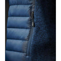 Indigo Heather - Close up - Stormtech Mens Narvik Lightweight Padded Jacket