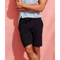Black - Pack Shot - Mens Recycled Jersey Shorts