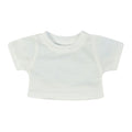 Sublimation White - Front - Mumbles Teddy Bear T-Shirt Accessory