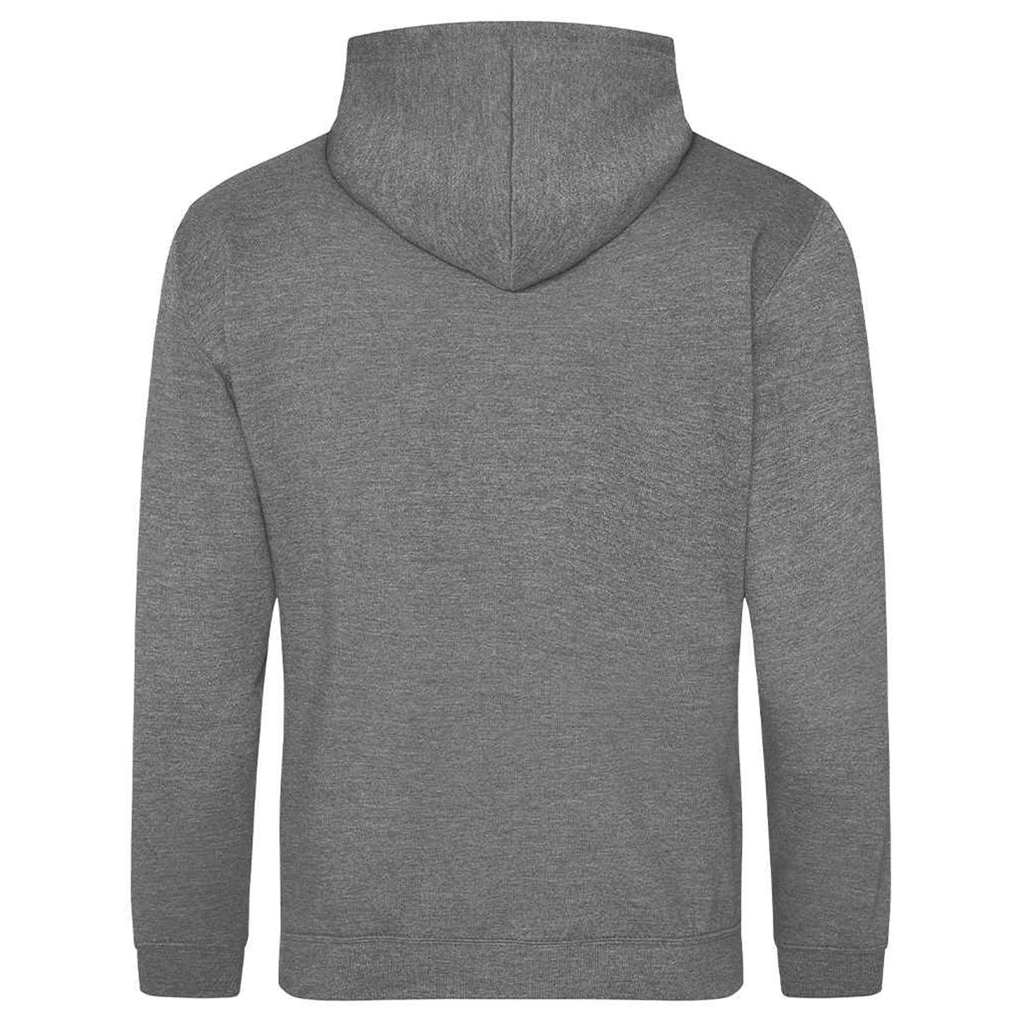 Graphite Heather - Back - Awdis Mens Hoodie
