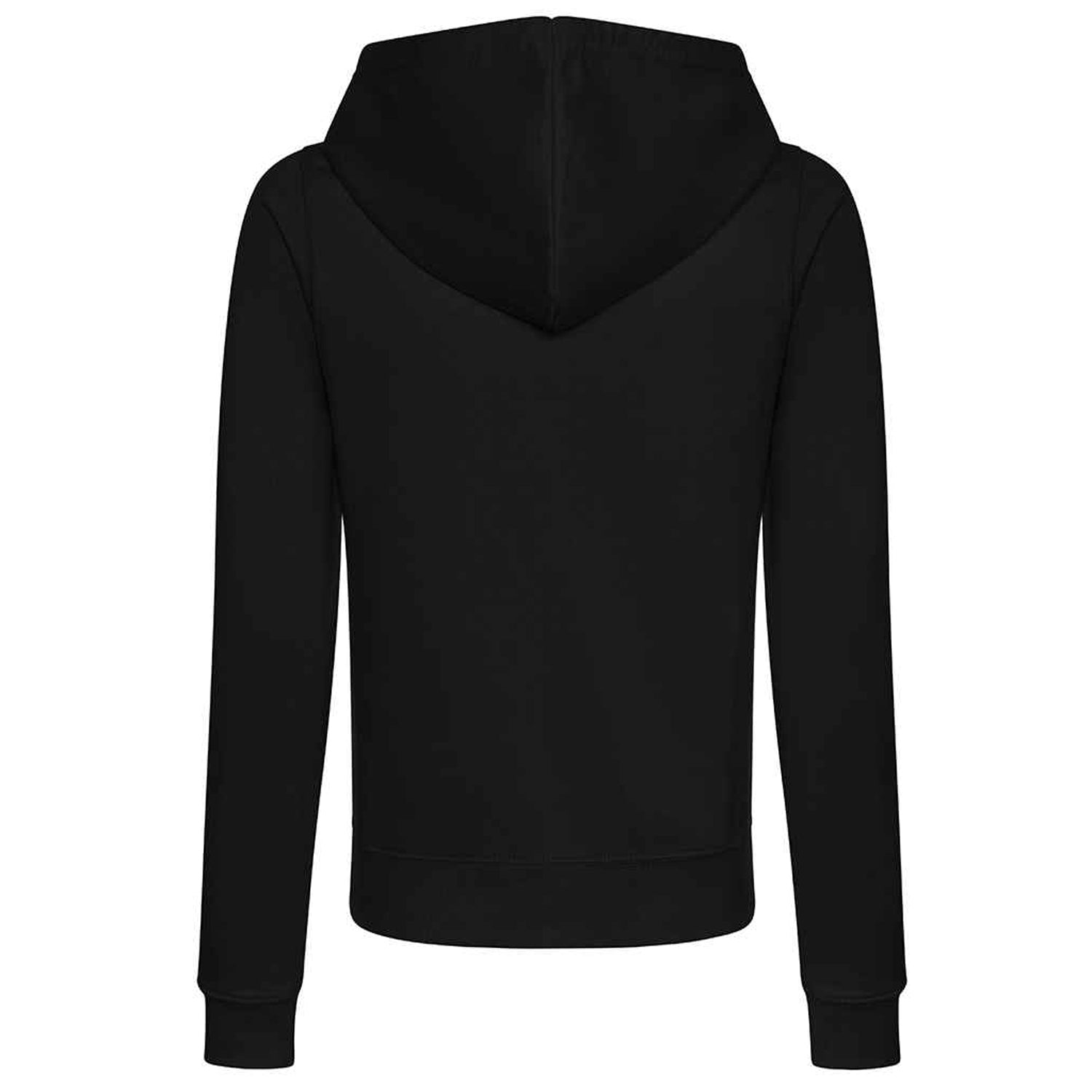 Deep Black - Back - Awdis Womens-Ladies College Hoodie