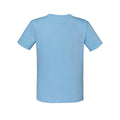Sky Blue - Back - Fruit of the Loom Childrens-Kids Iconic 150 T-Shirt