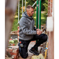 Charcoal - Back - Scruffs Mens Trade Air Layer Hoodie