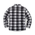 Black-White - Lifestyle - Scruffs Mens Checked Padded Shirt