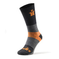 Black-Grey-Orange - Front - Scruffs Mens Trade Socks (Pack Of 3)