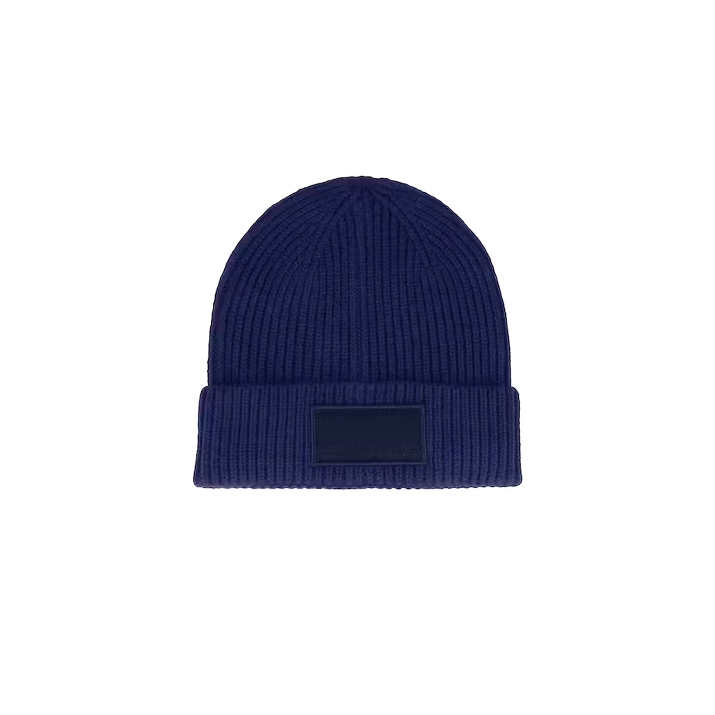 Oxford Navy-Black - Back - Beechfield Unisex Adult Fashion Patch Beanie