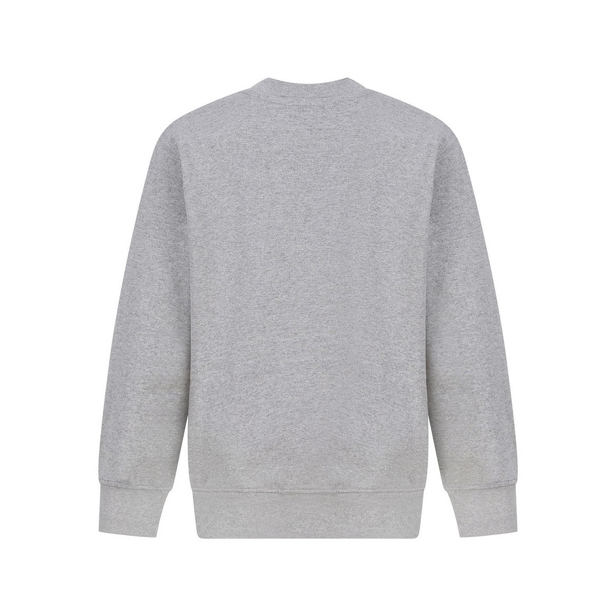 Heather Grey - Back - SF Minni Childrens-Kids Curved Hem Sweatshirt