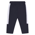 Navy-White - Front - Larkwood Baby Contrast Tracksuit Bottoms