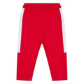 Red-White - Front - Larkwood Baby Contrast Tracksuit Bottoms