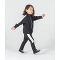 Black-White - Back - Larkwood Baby Contrast Track Top