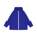 Royal Blue-White - Front - Larkwood Baby Contrast Track Top