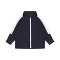 Navy-White - Front - Larkwood Baby Contrast Track Top