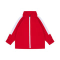 Red-White - Front - Larkwood Baby Contrast Track Top