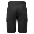 Black - Back - Premier Mens Work Cargo Shorts