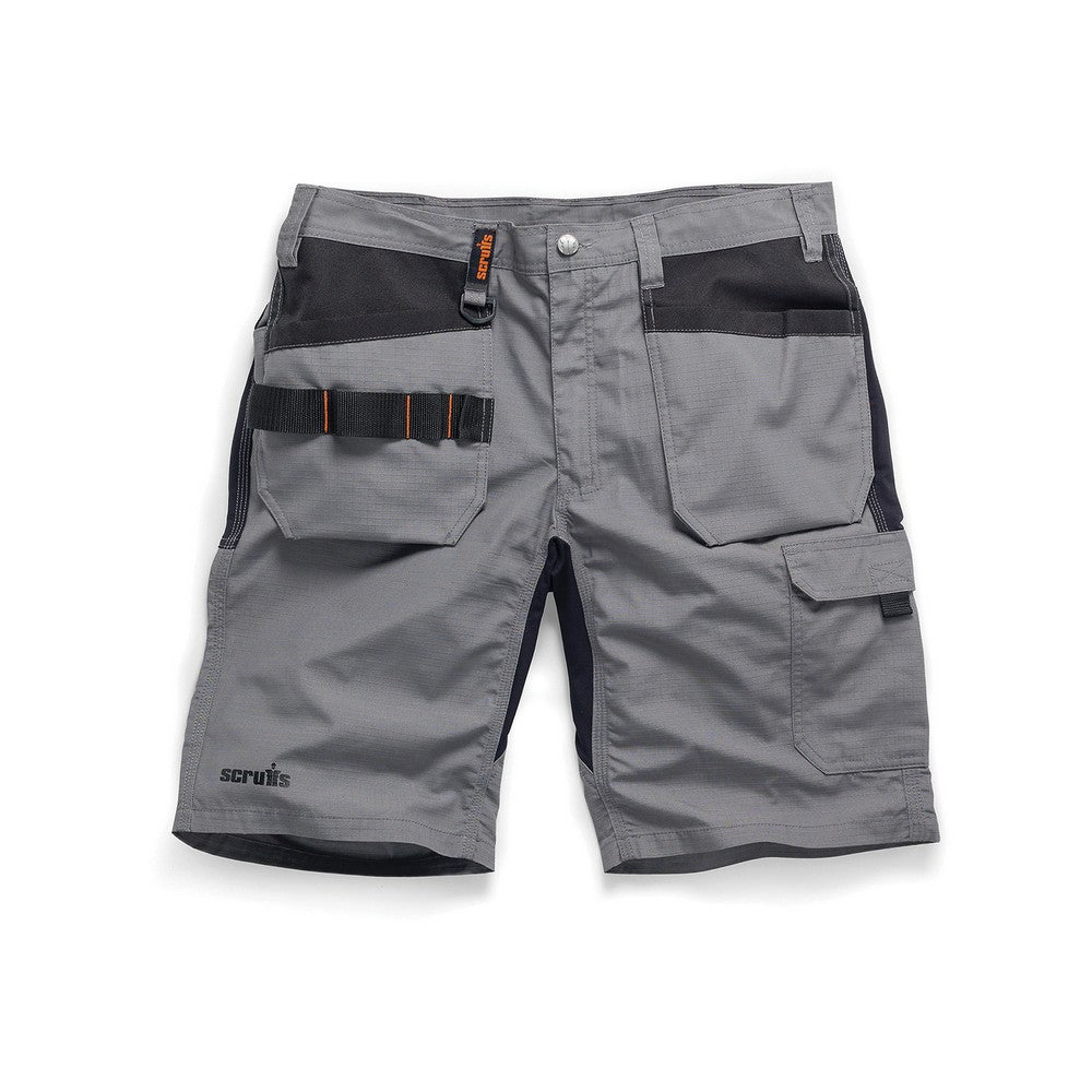 Graphite - Front - Scruffs Mens Holster Pocket Shorts