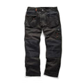 Black - Front - Scruffs Mens Plus Work Trousers