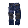 Navy - Front - Scruffs Mens Plus Work Trousers