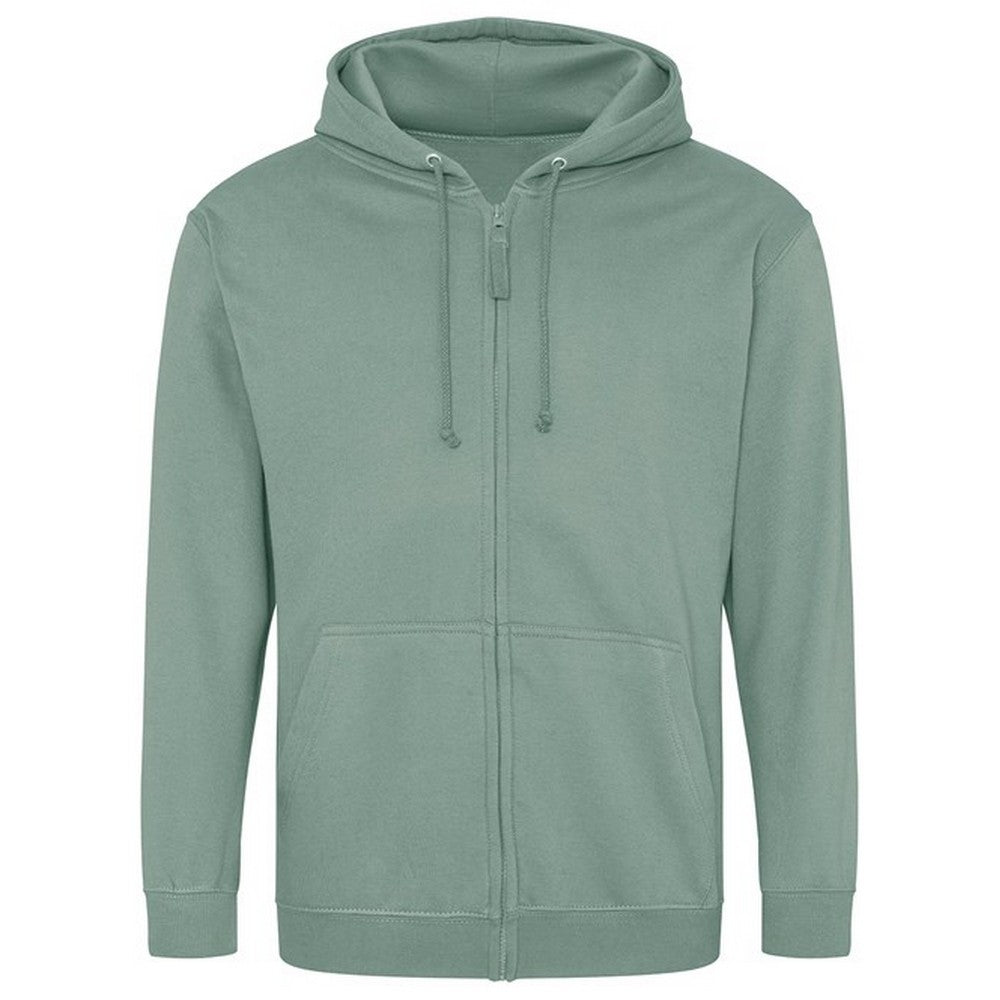 Desert Sand - Side - Awdis Mens Full Zip Hoodie