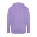 Dusty Lavender - Back - Awdis Mens Full Zip Hoodie