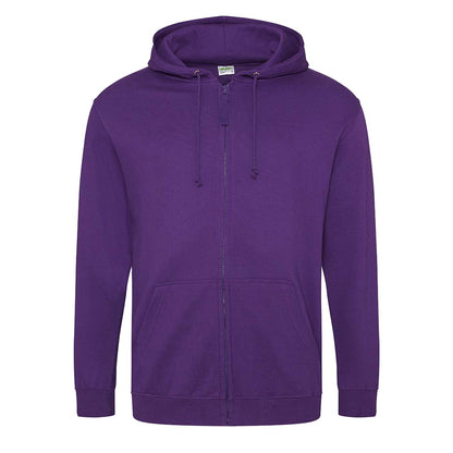 Digital Lavender - Front - Awdis Mens Full Zip Hoodie