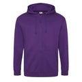 Digital Lavender - Front - Awdis Mens Full Zip Hoodie