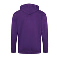 Digital Lavender - Back - Awdis Mens Full Zip Hoodie