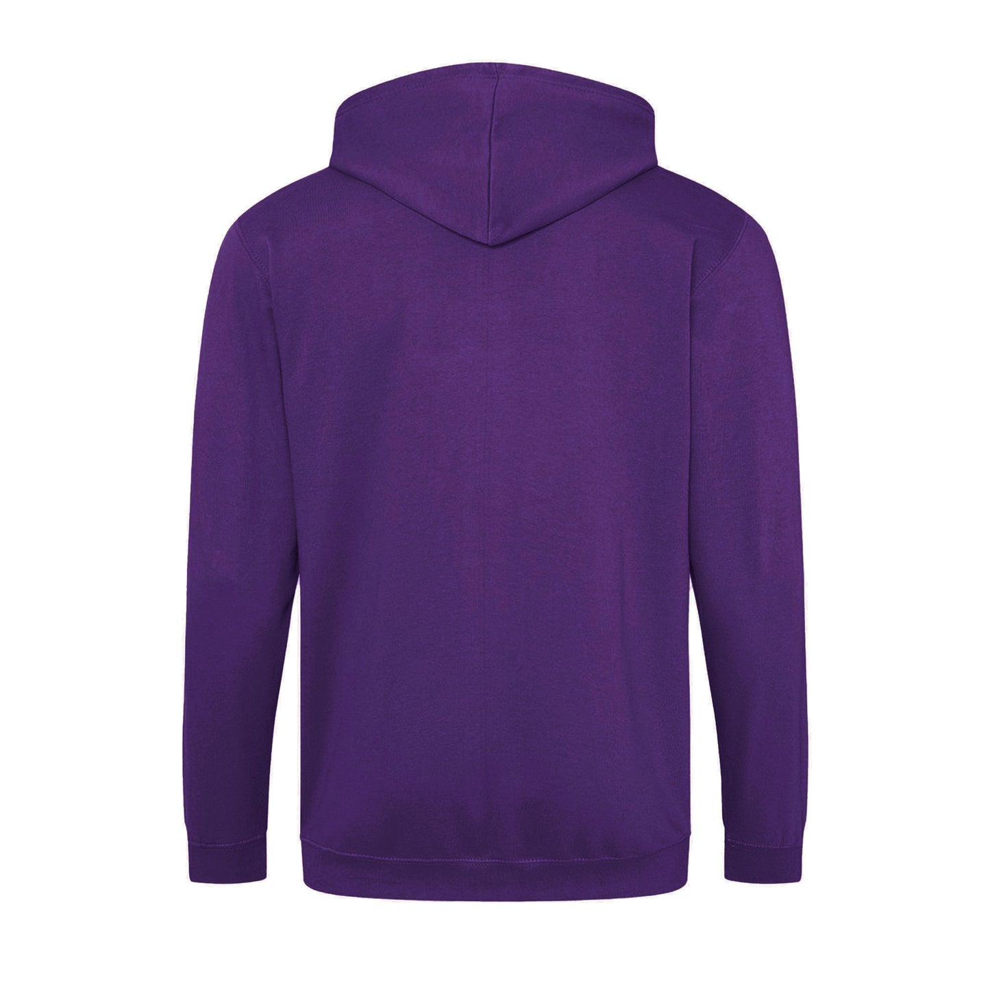 Digital Lavender - Back - Awdis Mens Full Zip Hoodie