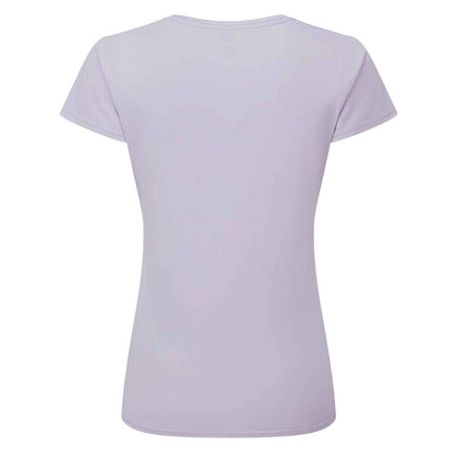 Soft Lavender - Back - Fruit Of The Loom Womens-Ladies Premium Ringspun Cotton Lady Fit T-Shirt