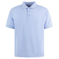Light Heather Blue - Front - Kustom Kit Mens Klassic Superwash 60°C Classic Polo Shirt