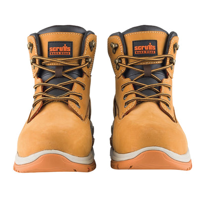 Tan - Lifestyle - Scruffs Mens Ridge Leather Safety Boots