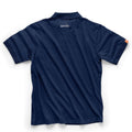 Navy - Back - Scruffs Mens Polo Shirt