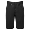 Black - Front - Premier Mens Performance Chino Shorts