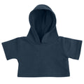 Navy - Front - Mumbles Teddy Bear Hoodie Accessory