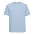Mineral Blue - Front - Russell Mens Classic Ringspun Cotton T-Shirt