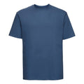 Indigo Blue - Front - Russell Mens Classic Ringspun Cotton T-Shirt
