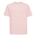 Powder Rose - Front - Russell Mens Classic Ringspun Cotton T-Shirt