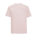 Powder Rose - Back - Russell Mens Classic Ringspun Cotton T-Shirt
