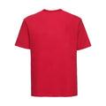 Classic Red - Back - Russell Mens Classic Ringspun Cotton T-Shirt