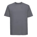 Convoy Grey - Front - Russell Mens Classic Ringspun Cotton T-Shirt