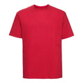 Classic Red - Front - Russell Mens Classic Ringspun Cotton T-Shirt