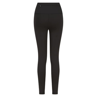 Black - Back - Finden & Hales Womens-Ladies Team Leggings