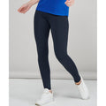 Navy - Back - Finden & Hales Womens-Ladies Team Leggings